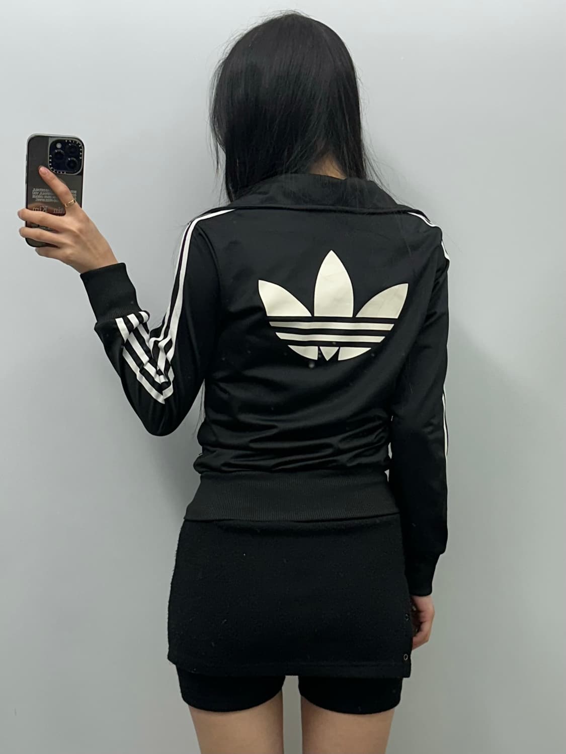 아디다스 파이어버드 제니 블랙 트랙 져지 상품이미지2