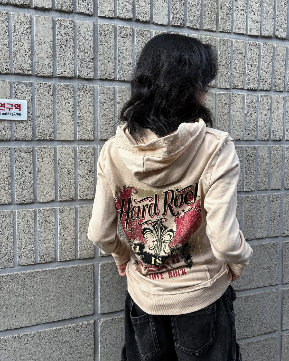 하드 락 카페 프린팅 후드집업 상품이미지7