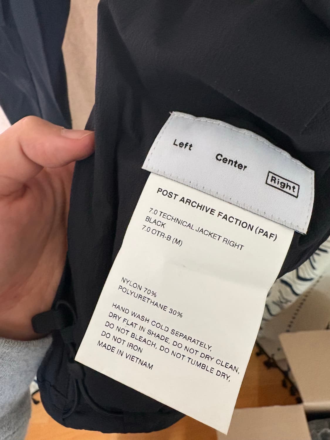 포스트아카이브팩션 7.0 TECHNICAL JACKET RIGHT 상품이미지6