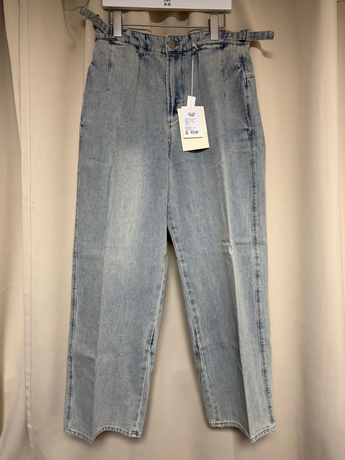 폴리테루 6포켓 루즈드 데님 1.2v 블리치드 아이스 3 팝니다 상품이미지1