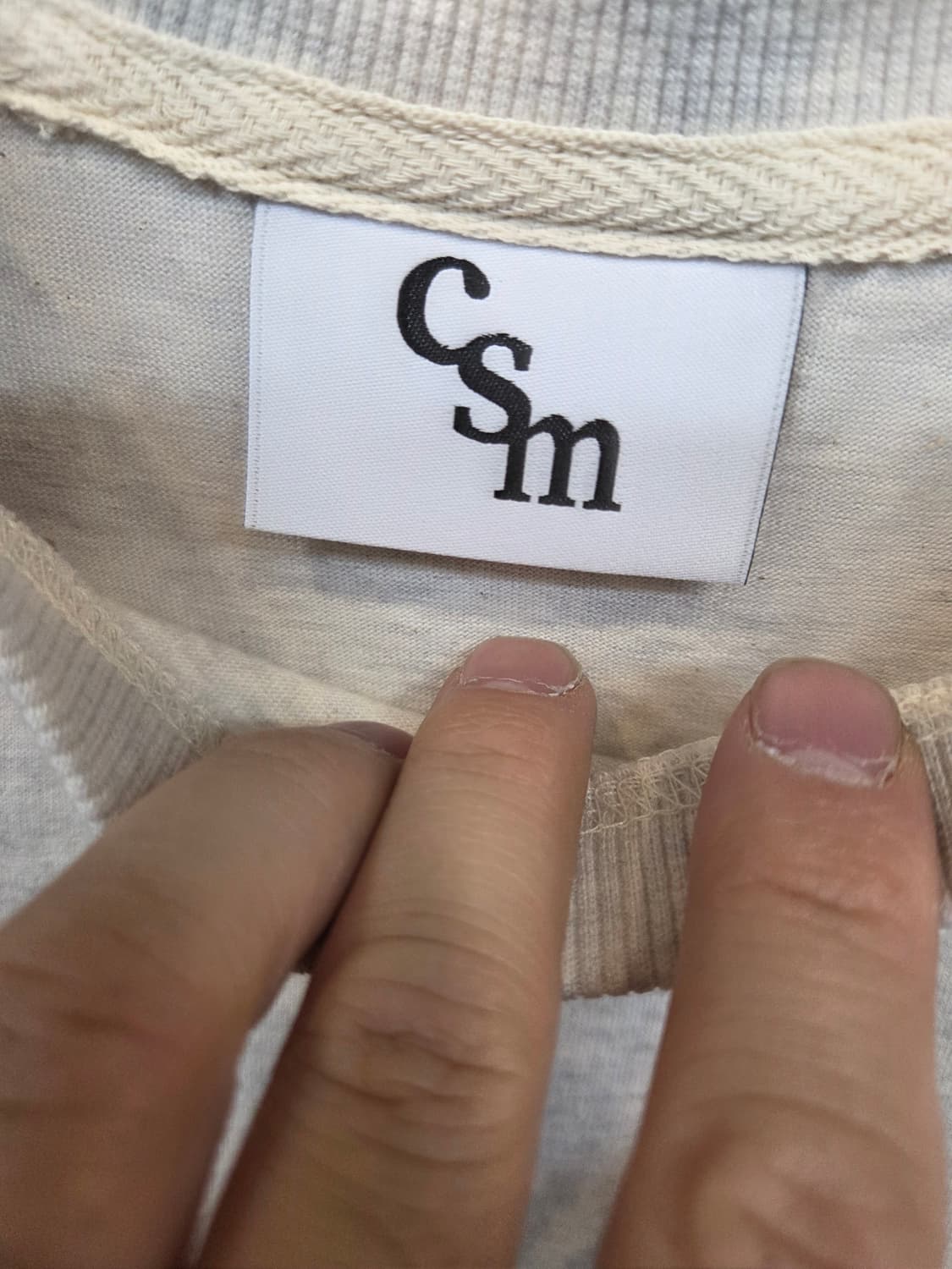 Csm 래글런 반팔 버건디 m 상품이미지3