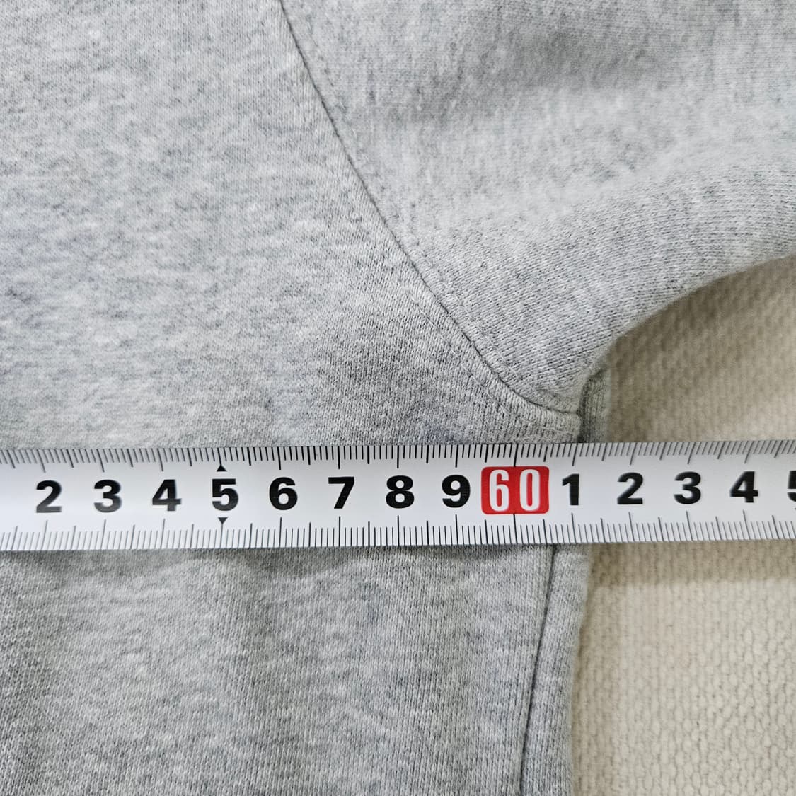 M 마하그리드 로고 그레이 후드티 0311Y 상품이미지6