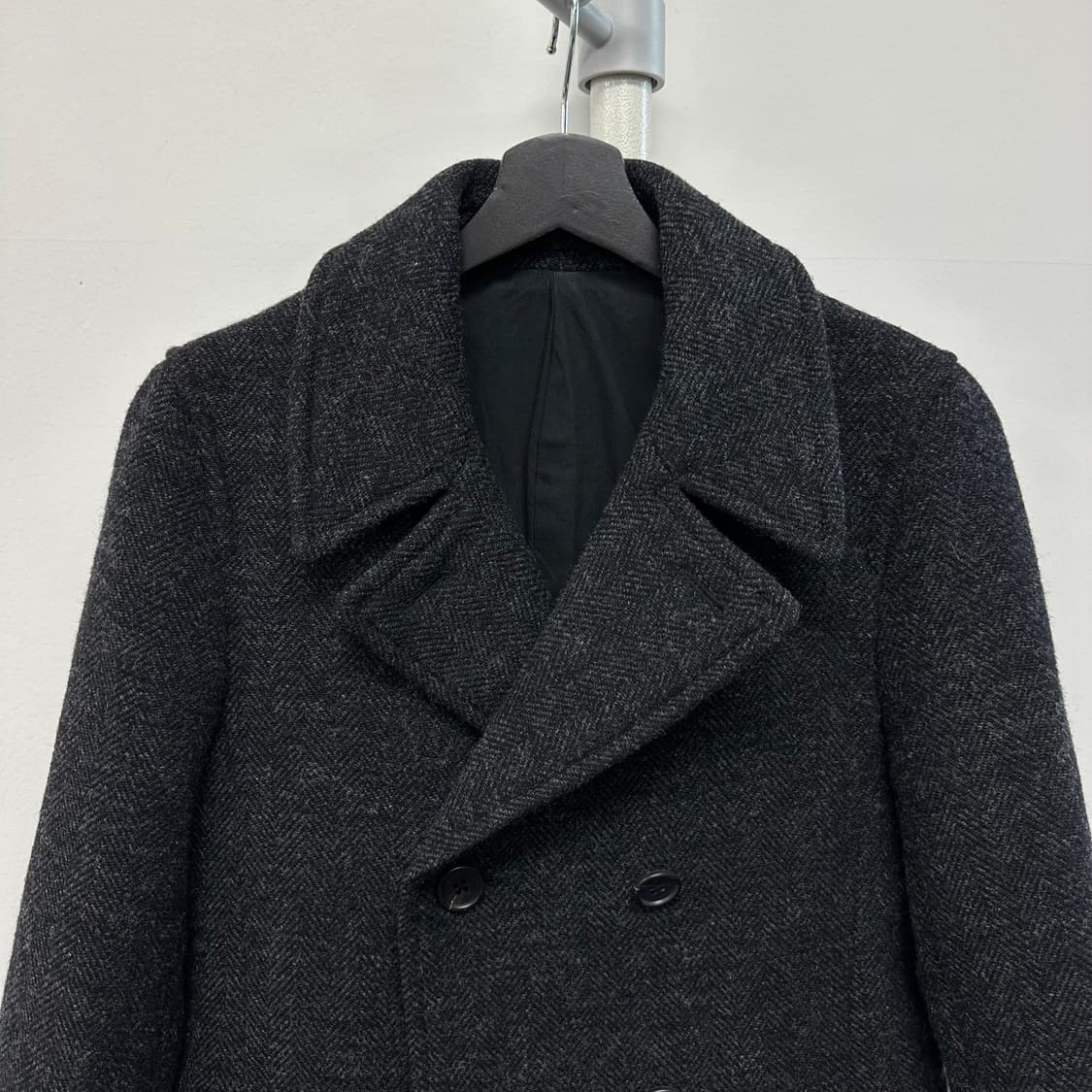 마가렛호웰 헤링본 울 더블 피코트 자켓 상품이미지4