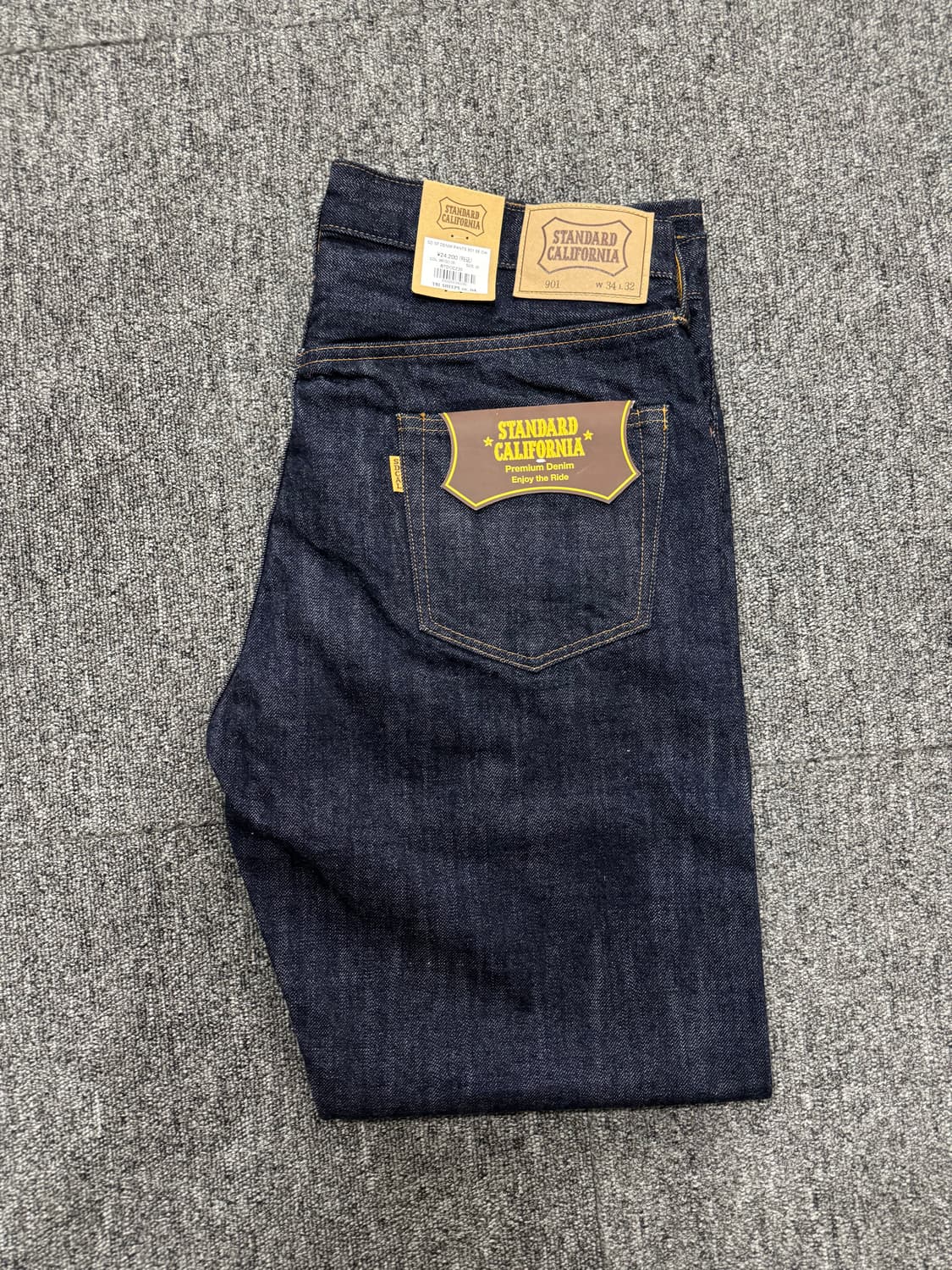 새상품) 스탠다드 캘리포니아 SD 5P S901 셀비지 데님 34 상품이미지2