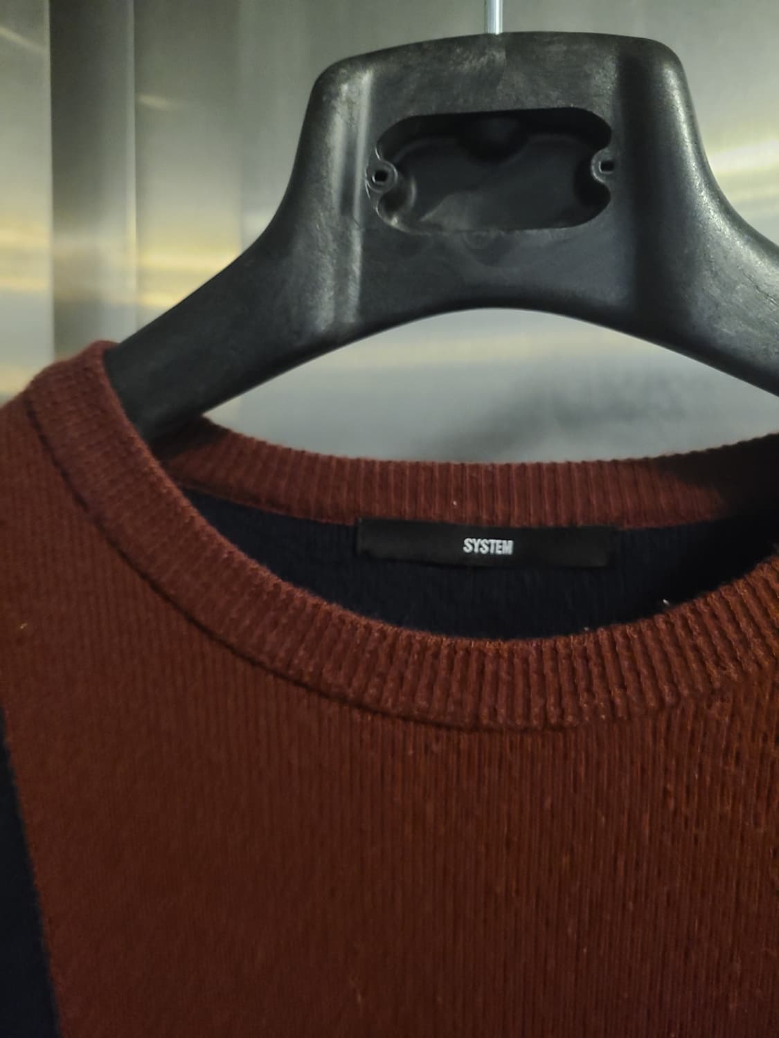 시스템 니트 상품이미지2