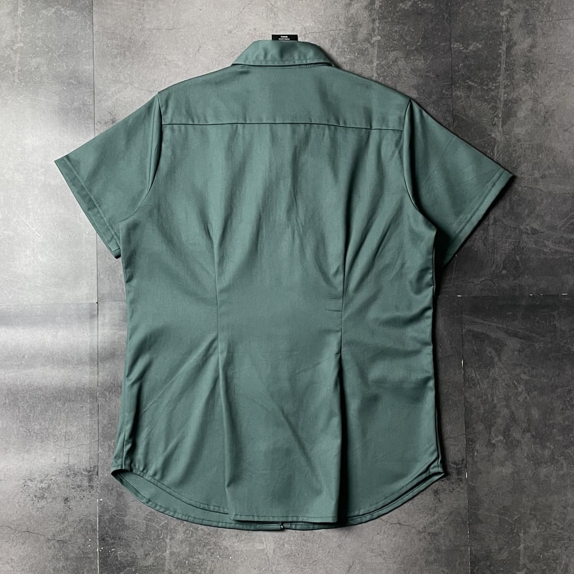DICKIES 디키즈 빈티지 그린 플랩포켓 반팔 워크 셔츠 A01031 상품이미지6