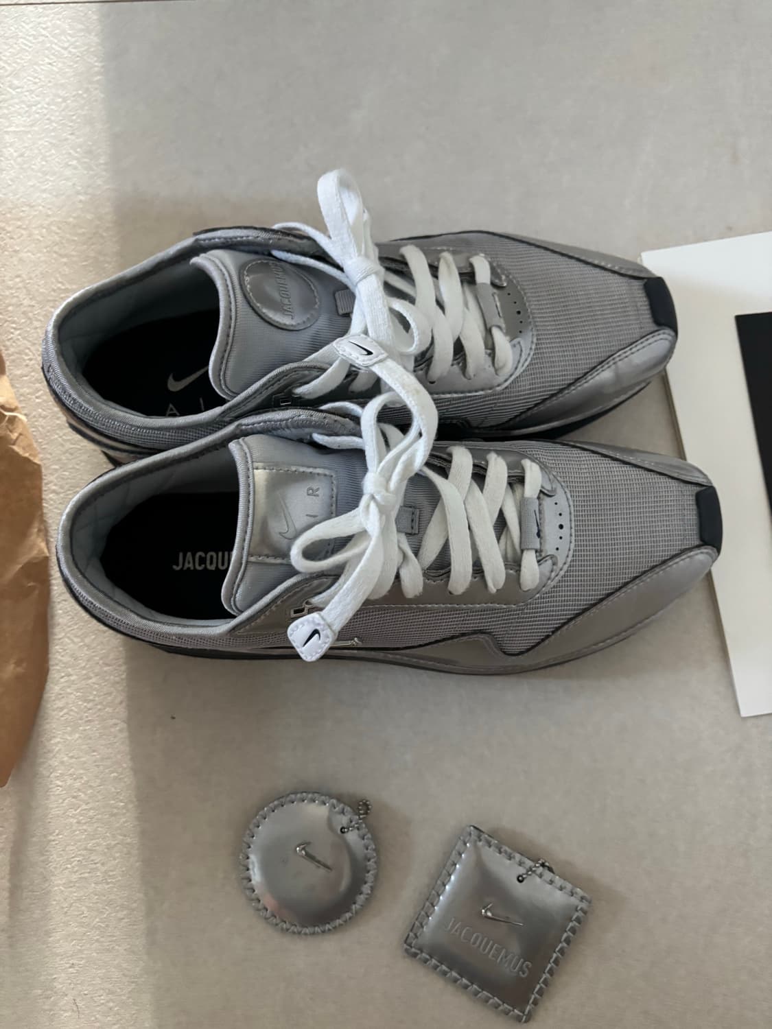 [260] 나이키 자크뮈스 에어맥스 실버 미드나잇 네이비 상품이미지9