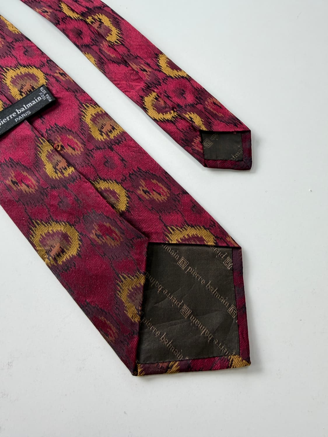 피에르 발망 (PIERRE BALMAIN) 실크 넥타이 9cm 상품이미지5