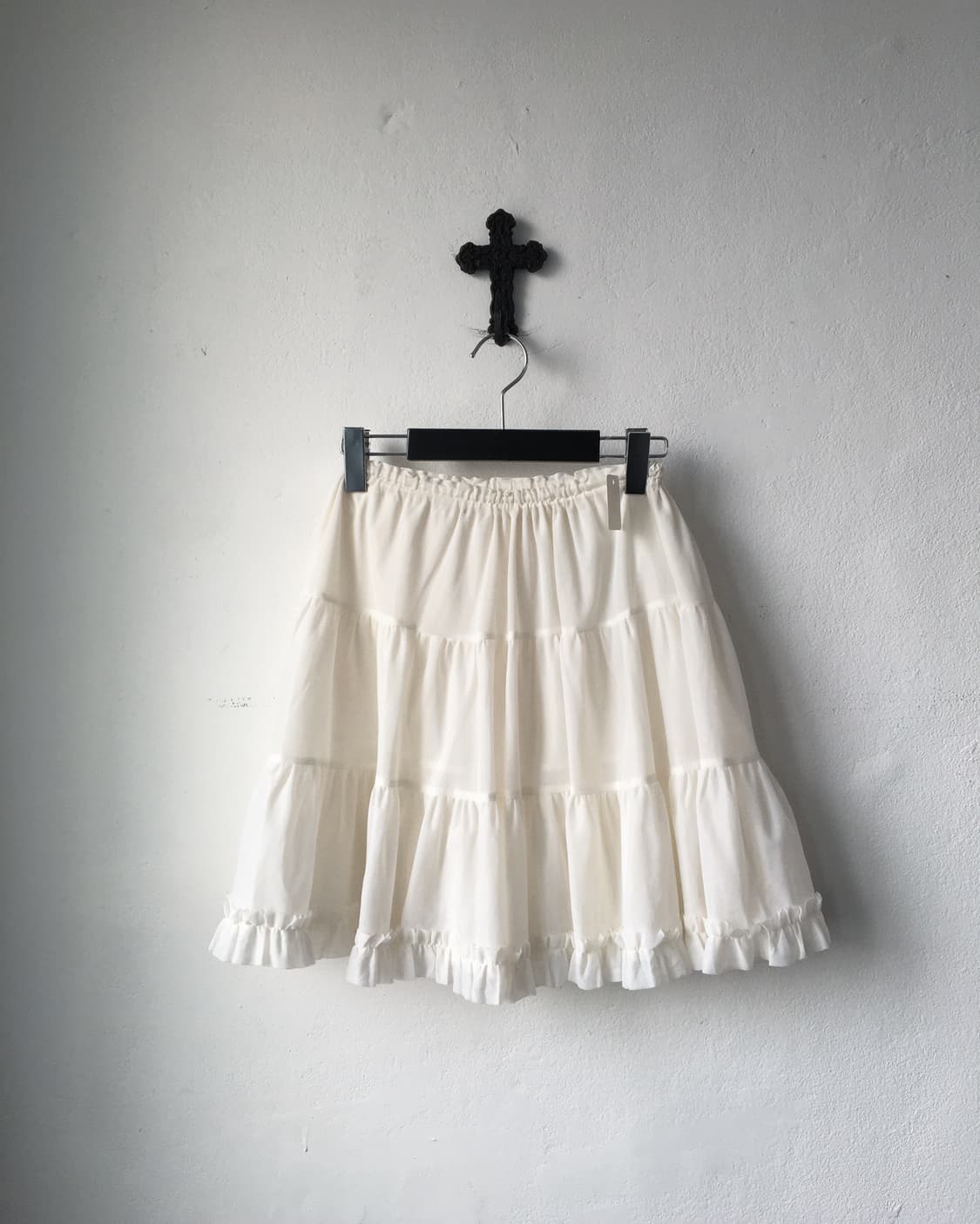 White layer mini skirt 상품이미지1