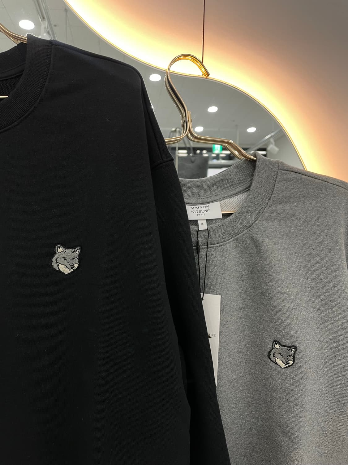 [초특가] [100% 정품] 메종키츠네 그레이폭스 남여공용 맨투맨 상품이미지2