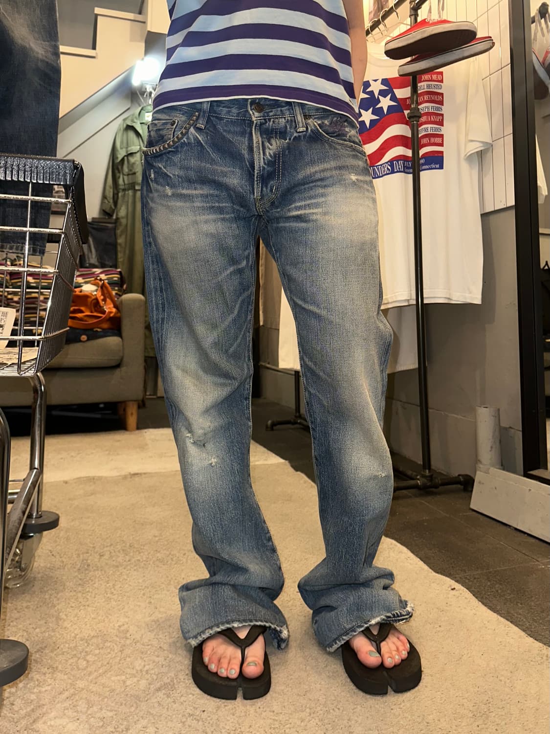 90‘s Hysteric Glamour XXX denim pants 상품이미지1