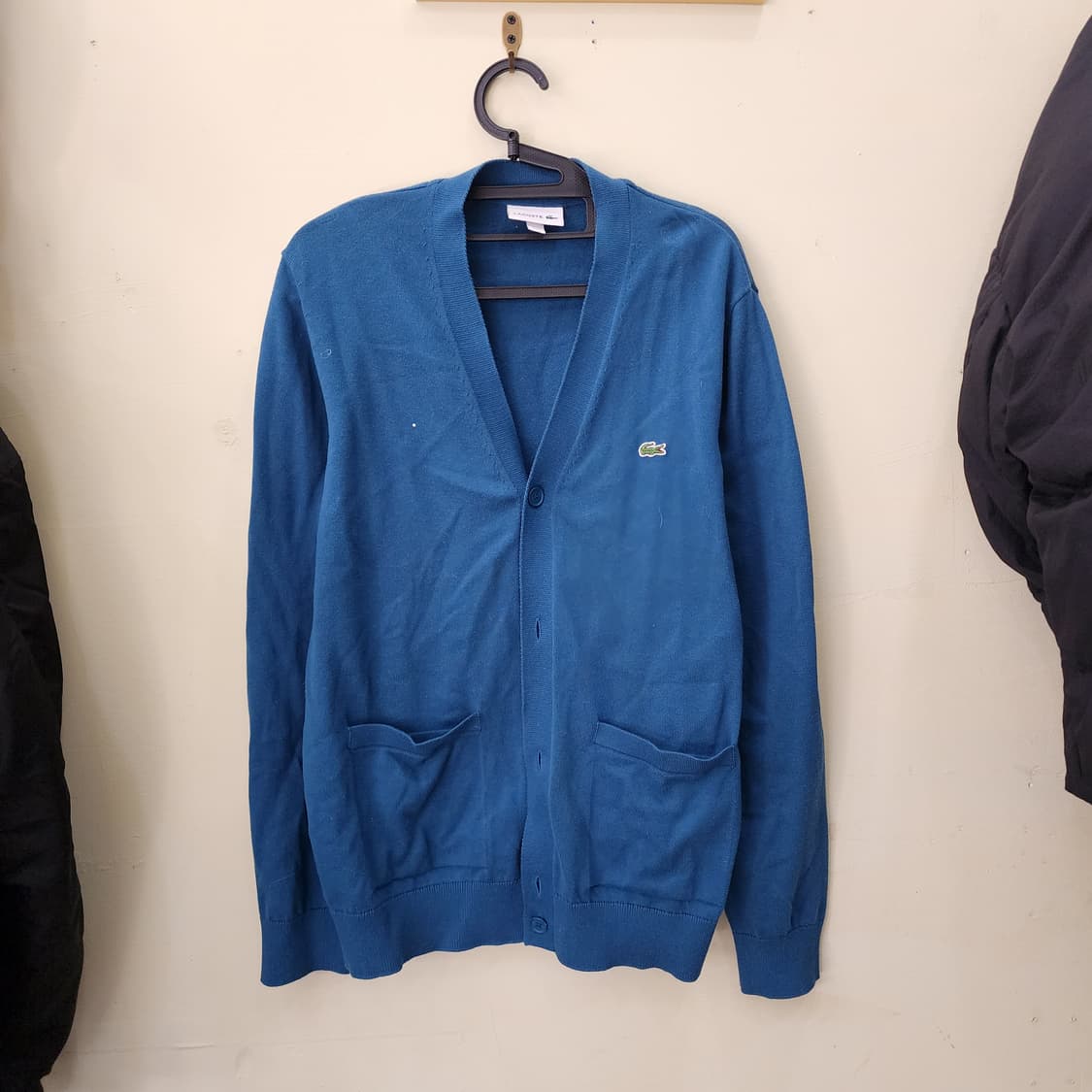 [ M ] 라코스테 코튼 가디건 상품이미지1