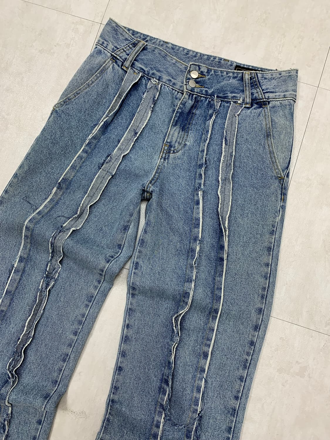 Luoneer 그런지 데님 팬츠 #659 상품이미지2