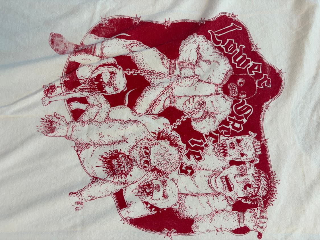 Lower species band tee 고어 밴드티 상품이미지3
