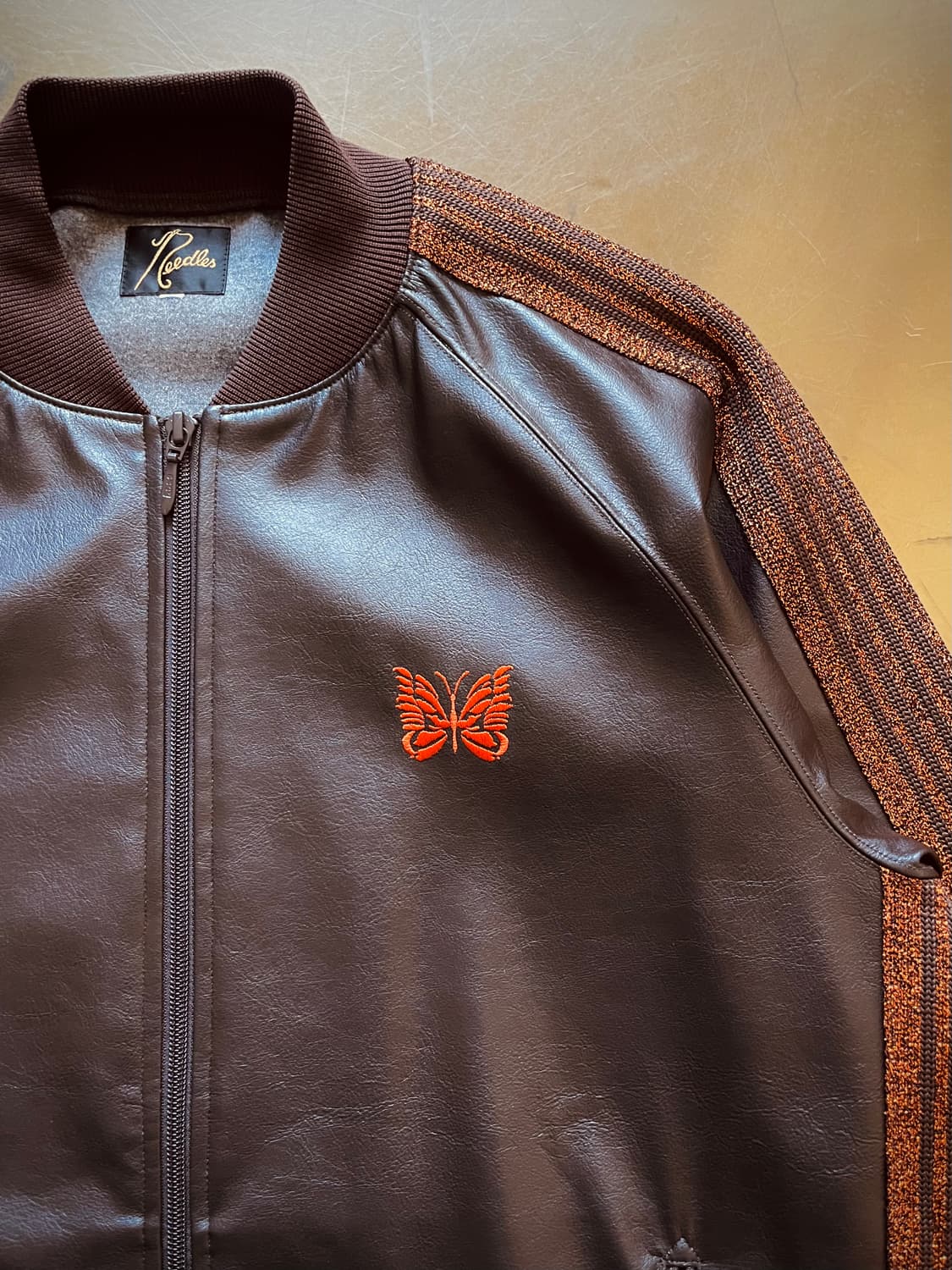 Needles 19fw Synthetic Leather Track JK 상품이미지6