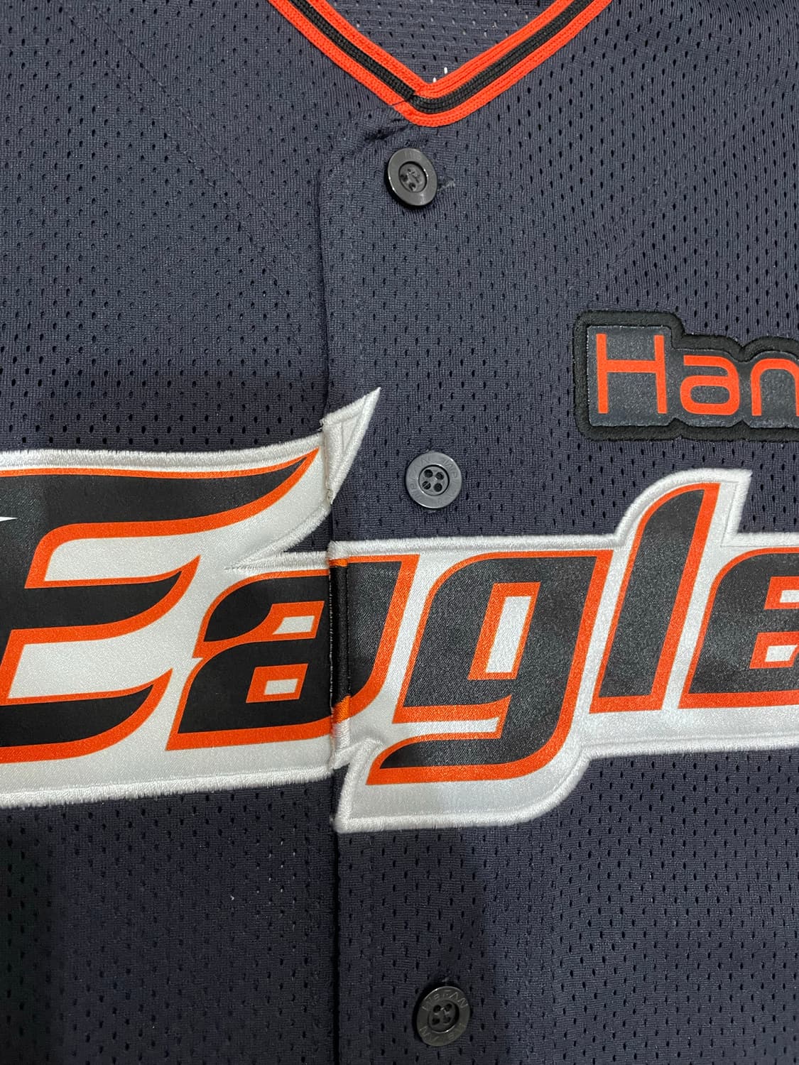 한화이글스 선수지급용 원혁재 원정 유니폼 다크그레이 상품이미지3