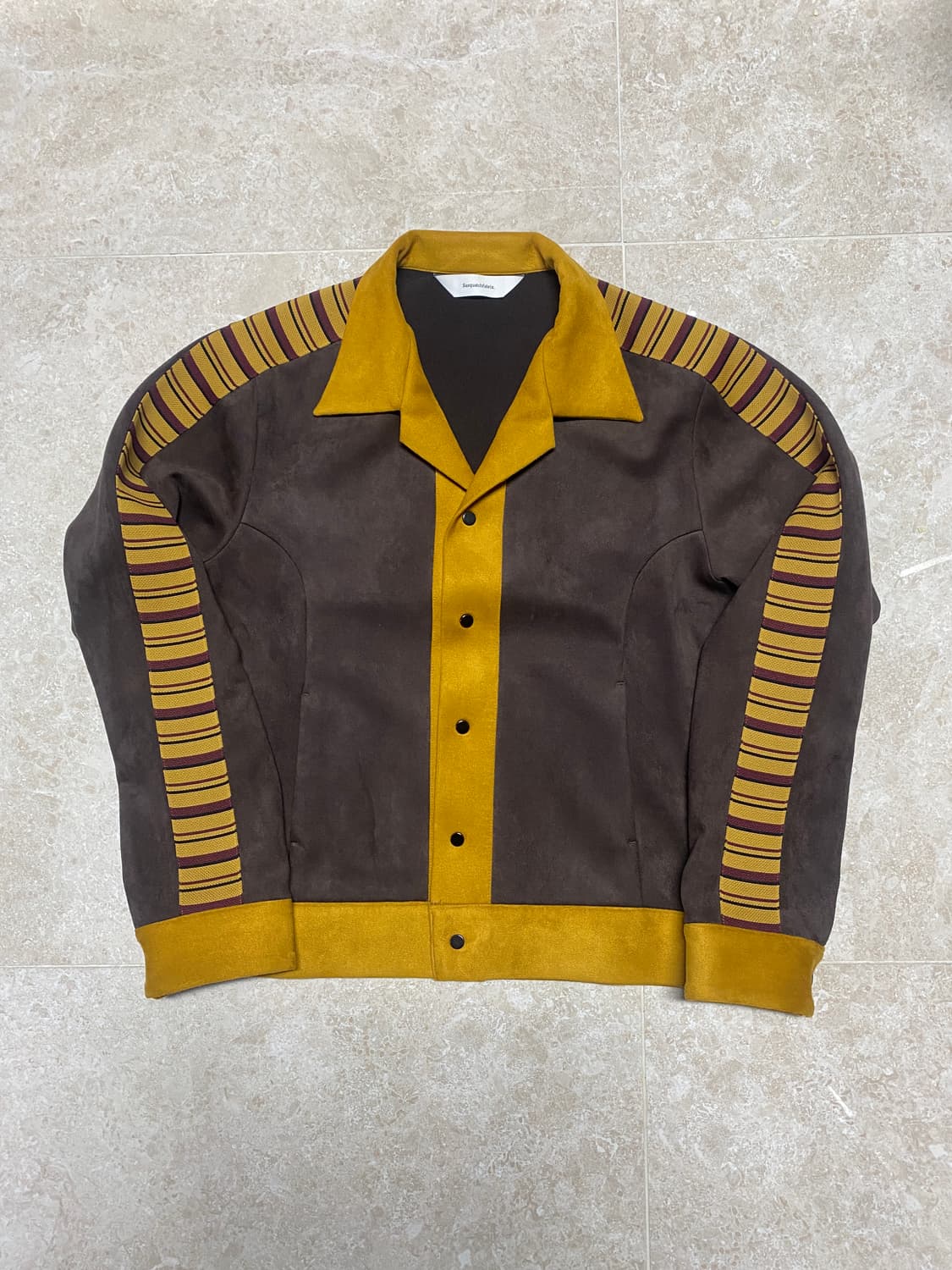 사스콰치패브릭스 스웨이드 트랙 자켓 M 상품이미지1