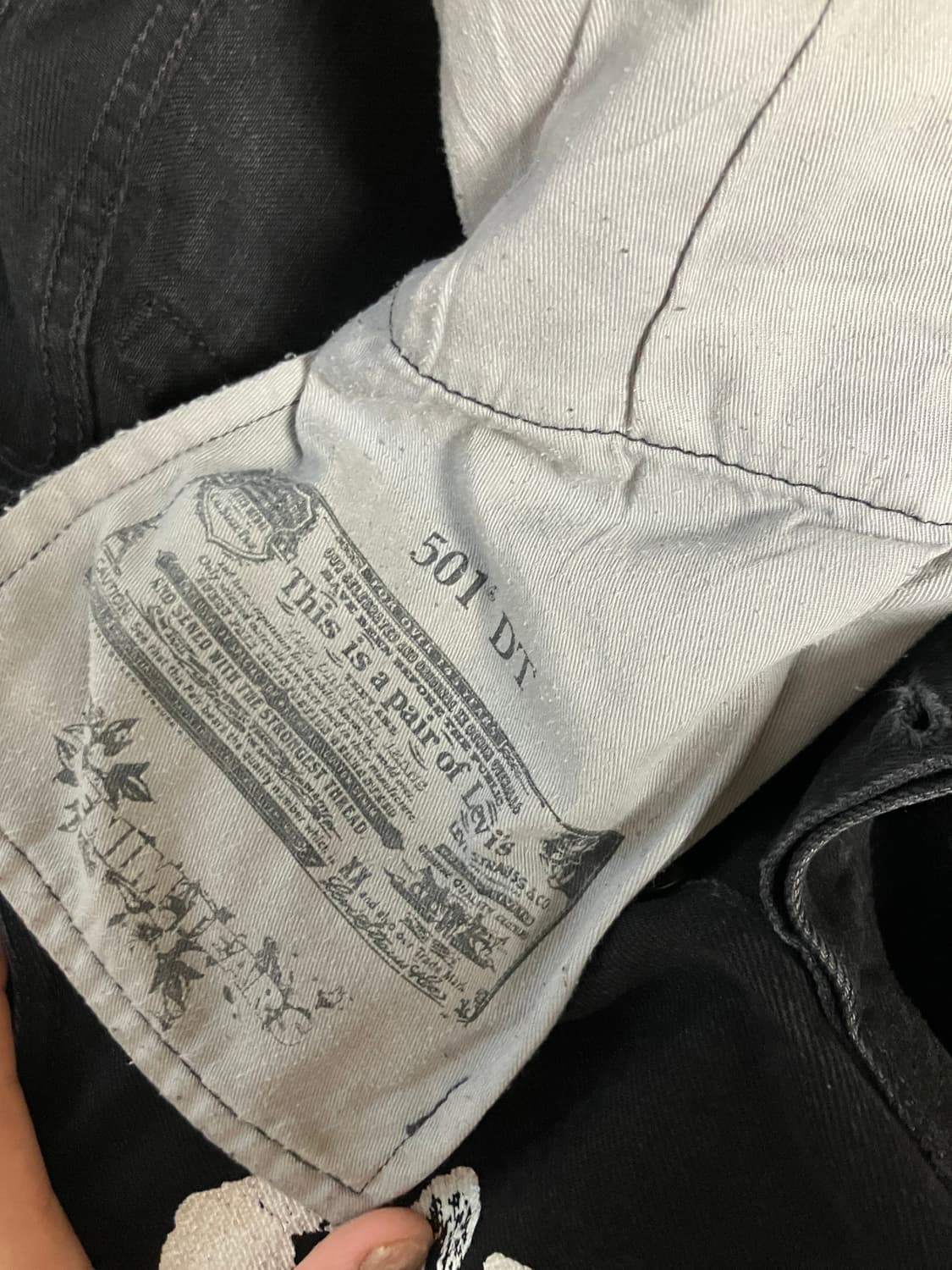 [34X34]데님 티어스 흑청 상품이미지3