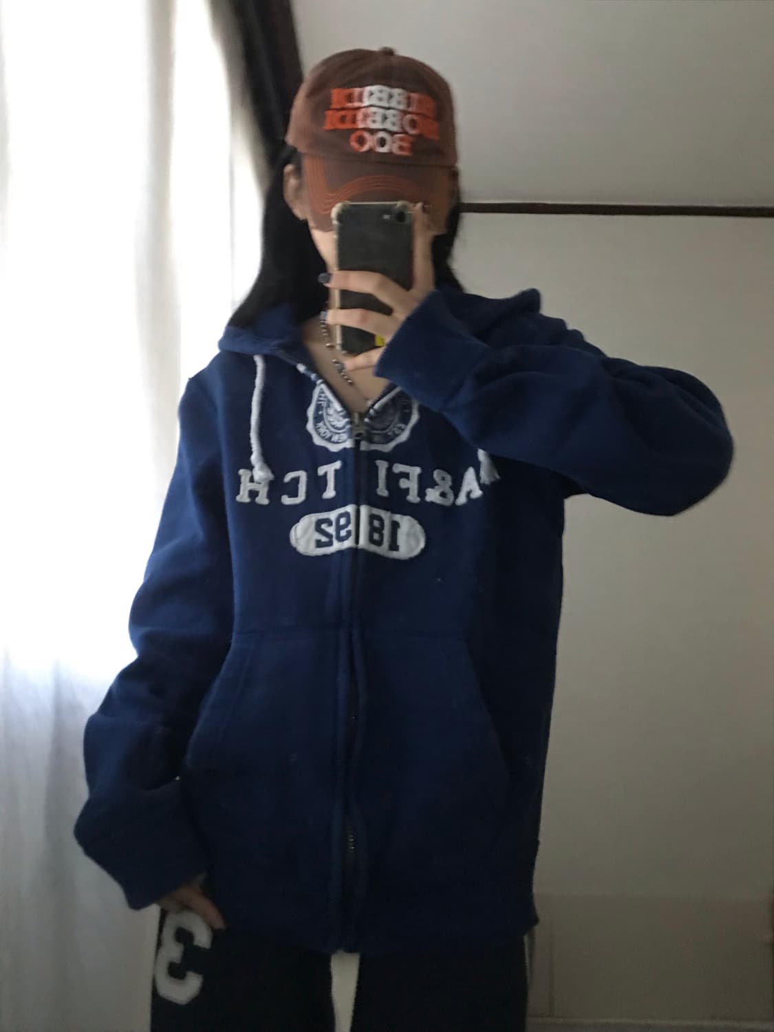 아베크롬비 블루 오버핏 후드집업 상품이미지6