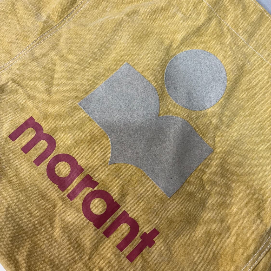 이자벨 마랑 옌키 옐로우 토트백 상품이미지7