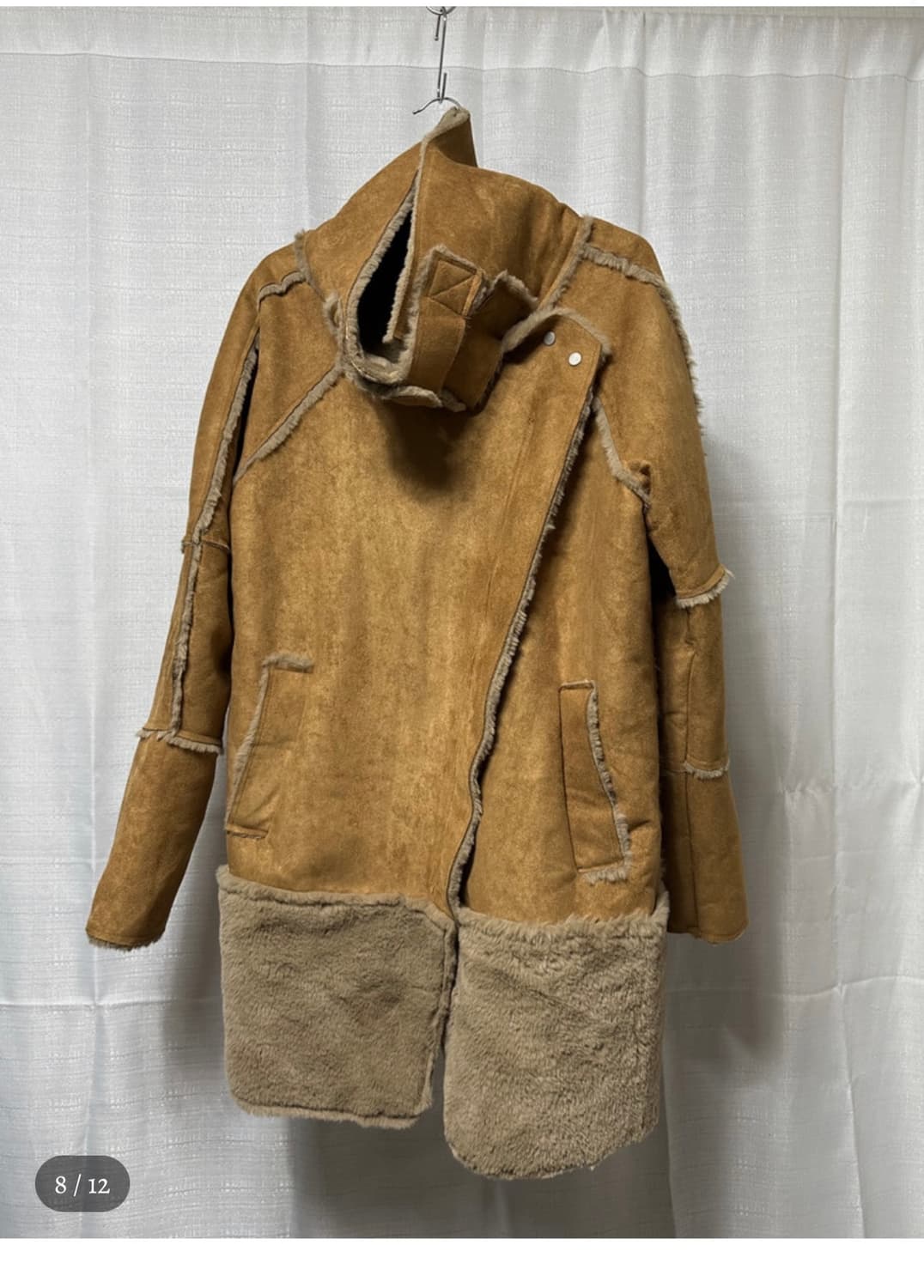 Nine 오버 라펠 더블 브레스티드 무통 상품이미지4