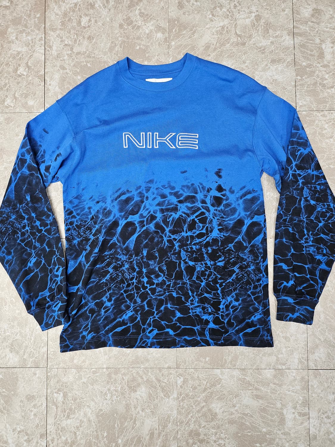 나이키 NRG 쿠키니 롱슬리브 티셔츠 블루 M 아시아 상품이미지1