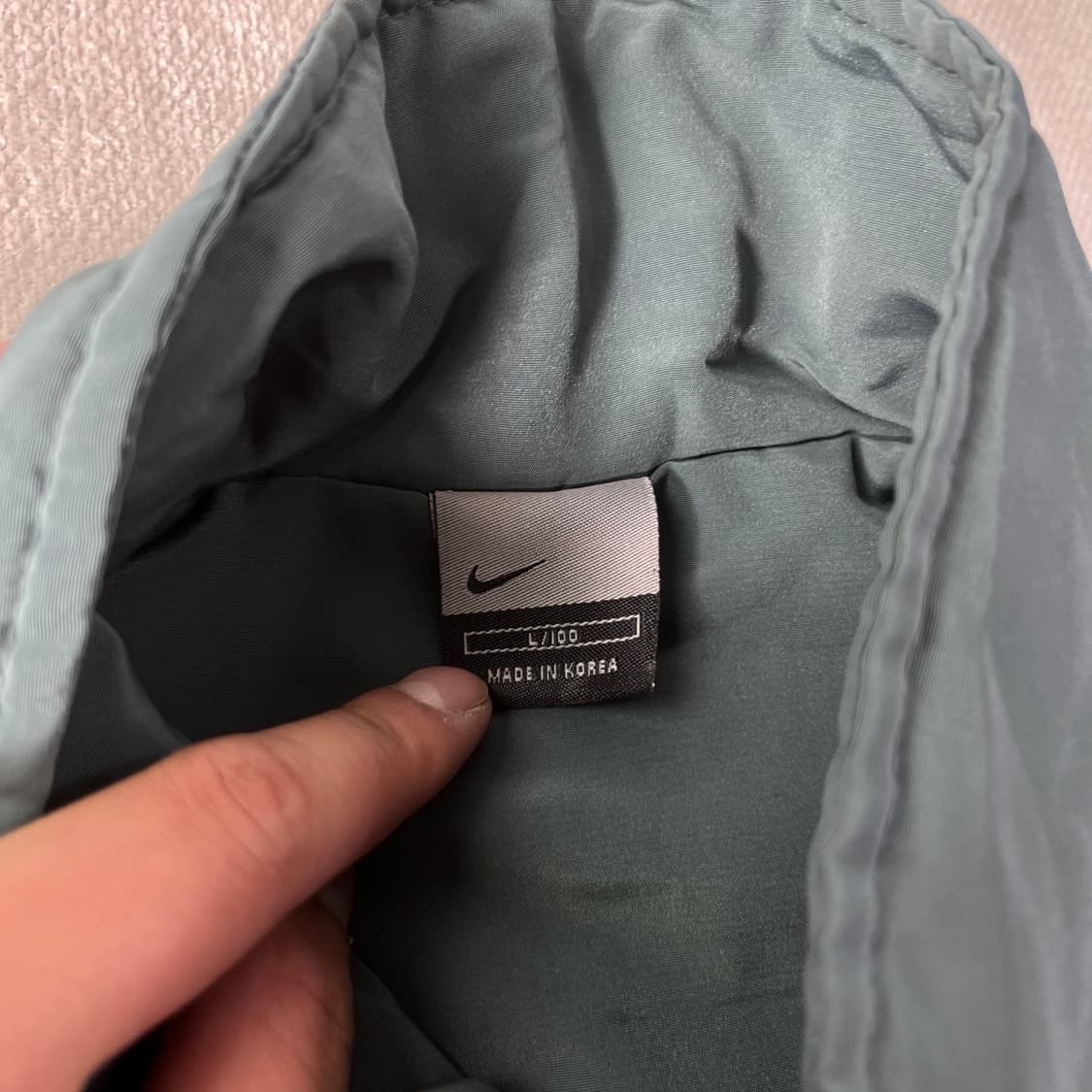 100 나이키 올드스쿨 누빔 나일론 조끼 자켓 상품이미지4