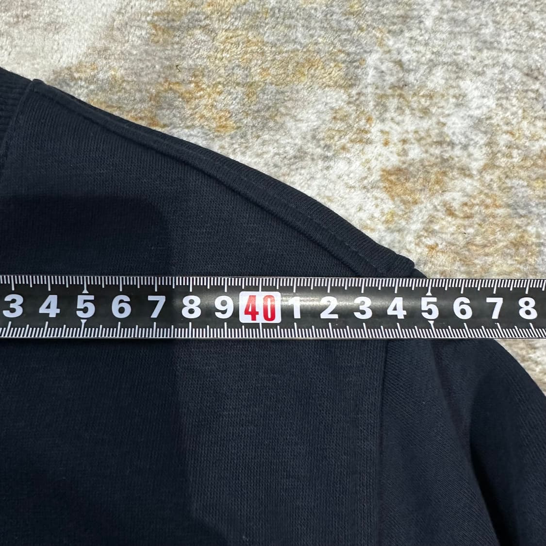 US POLO ASSN 화이트 포니3 네이비 맨투맨 새상품 상품이미지4