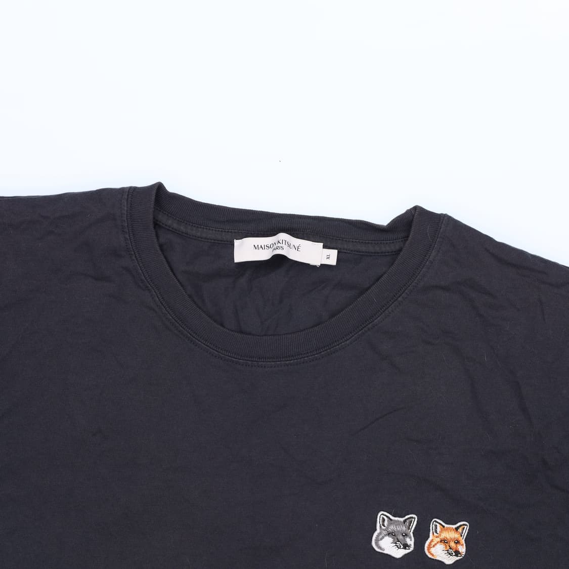 XL 메종키츠네 폭스 반팔 티 0428H 상품이미지4