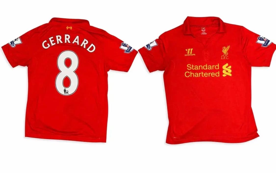 08-09 아디다스 리버풀 제라드 홈 축구 유니폼 상품이미지1