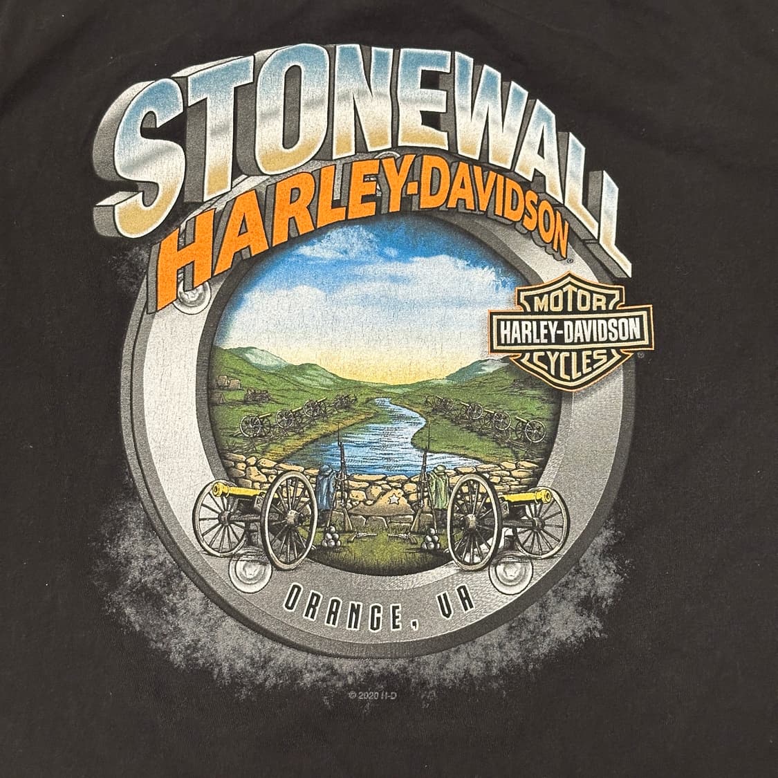 할리 데이비슨 튜블라 반팔 티셔츠 L USA 상품이미지3