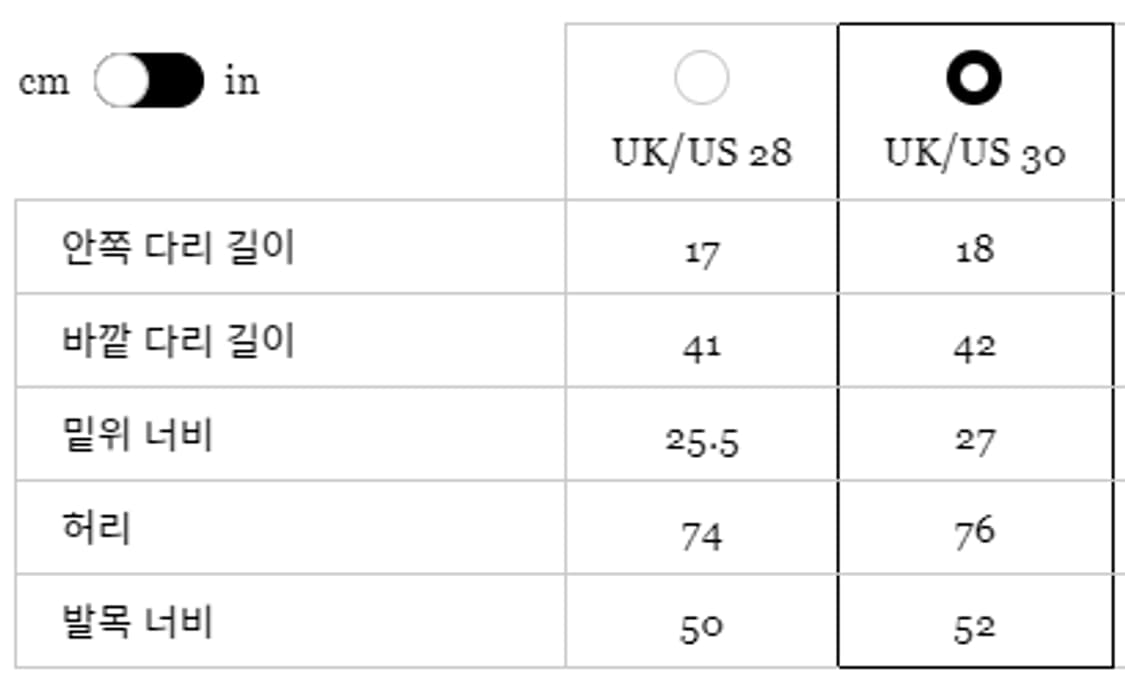 클럽모나코 백스터 스트레이트 스트레치 코튼 트윌 쇼츠 30 상품이미지6
