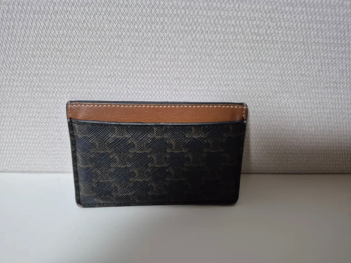 셀린느 정품 트리옹프 캔버스 카드 지갑 카드홀더 팝니다 상품이미지2