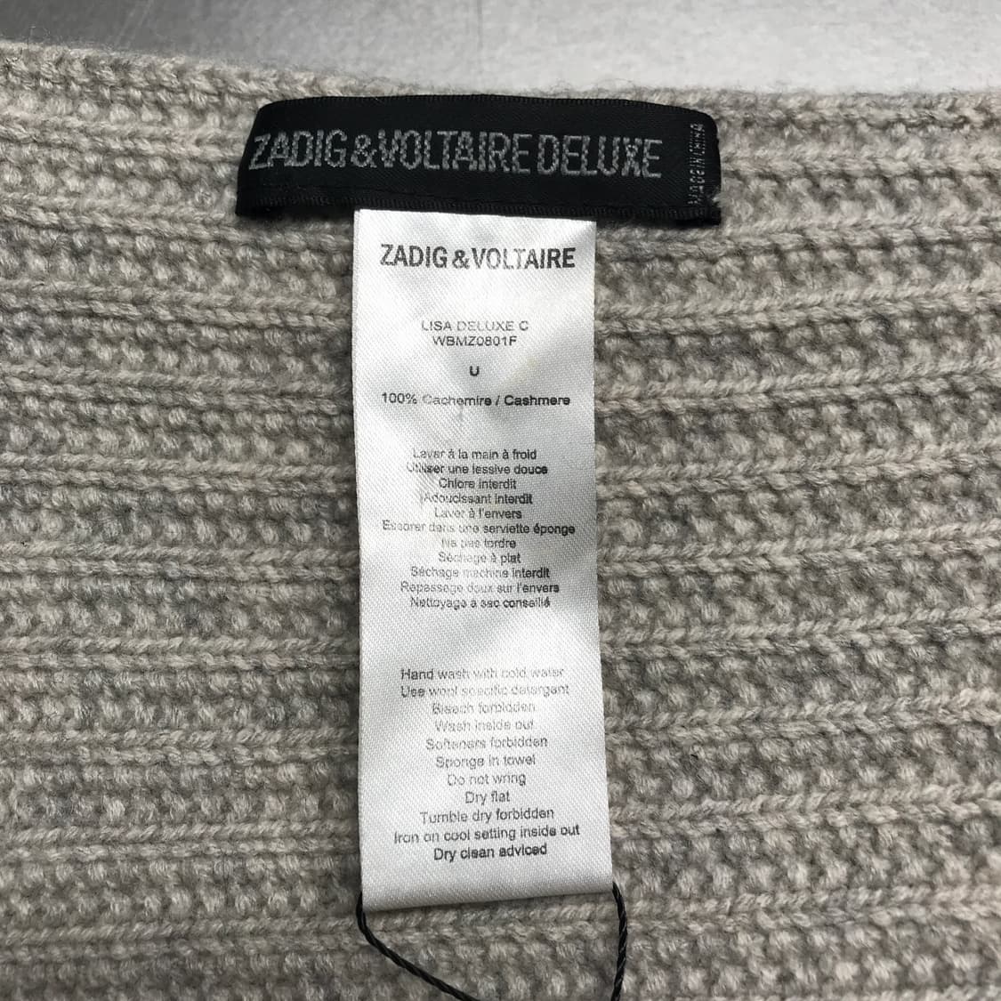 쟈딕앤볼테르 캐시미어 머플러 상품이미지5