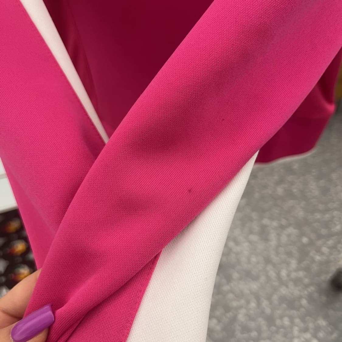 나이키 대장급 Y2K 키치 핫핑크 져지 집업 M C07262 상품이미지7