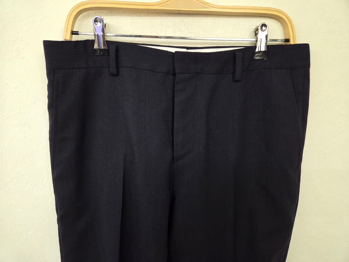 시스템 슬림핏 블랙 정장 바지 상품이미지6