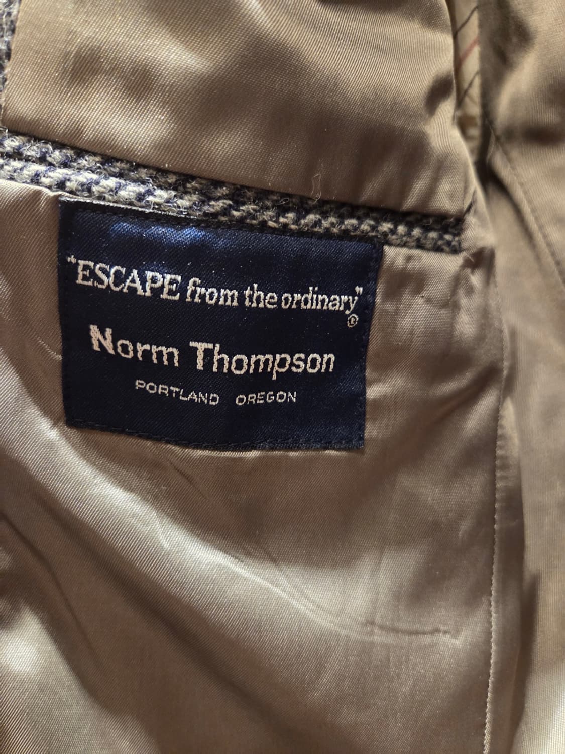 80's 유니온 메이드 해리스트위드자켓 상품이미지9