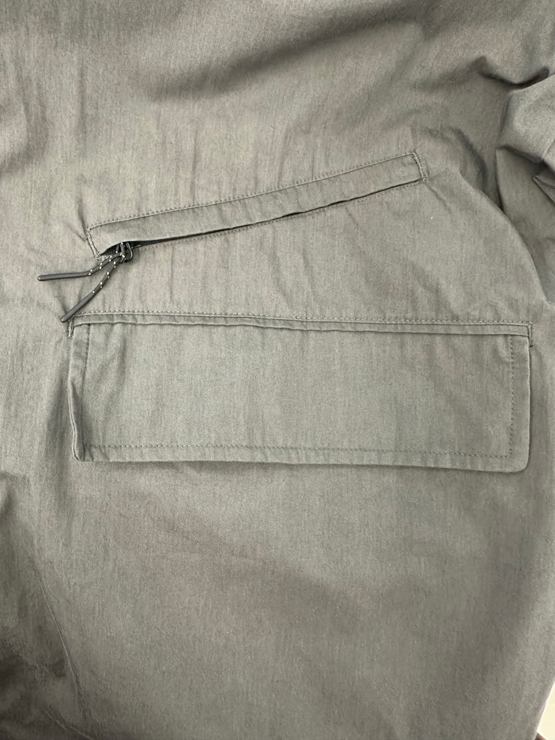 무탠다드 시티 레저 오버사이즈 발마칸 트렌치 코트(그레이) 상품이미지7