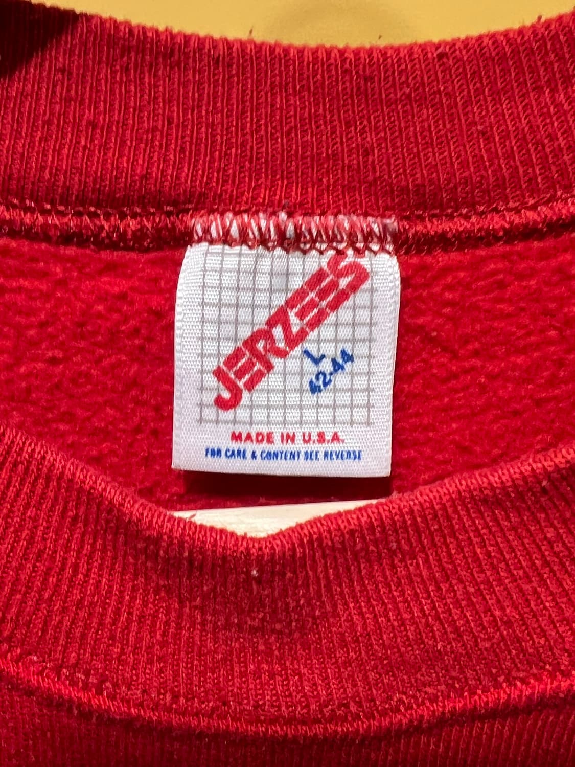 90s [여성L] USA 저지스 크리스마스 빈티지 맨투맨 상품이미지6