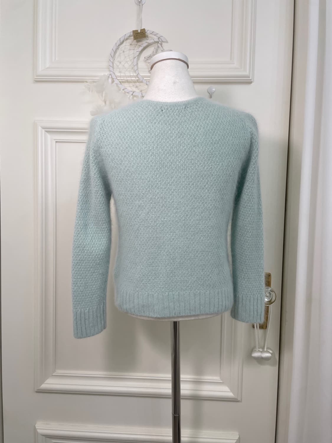 mint angora pocket point lovely cardigan 상품이미지3