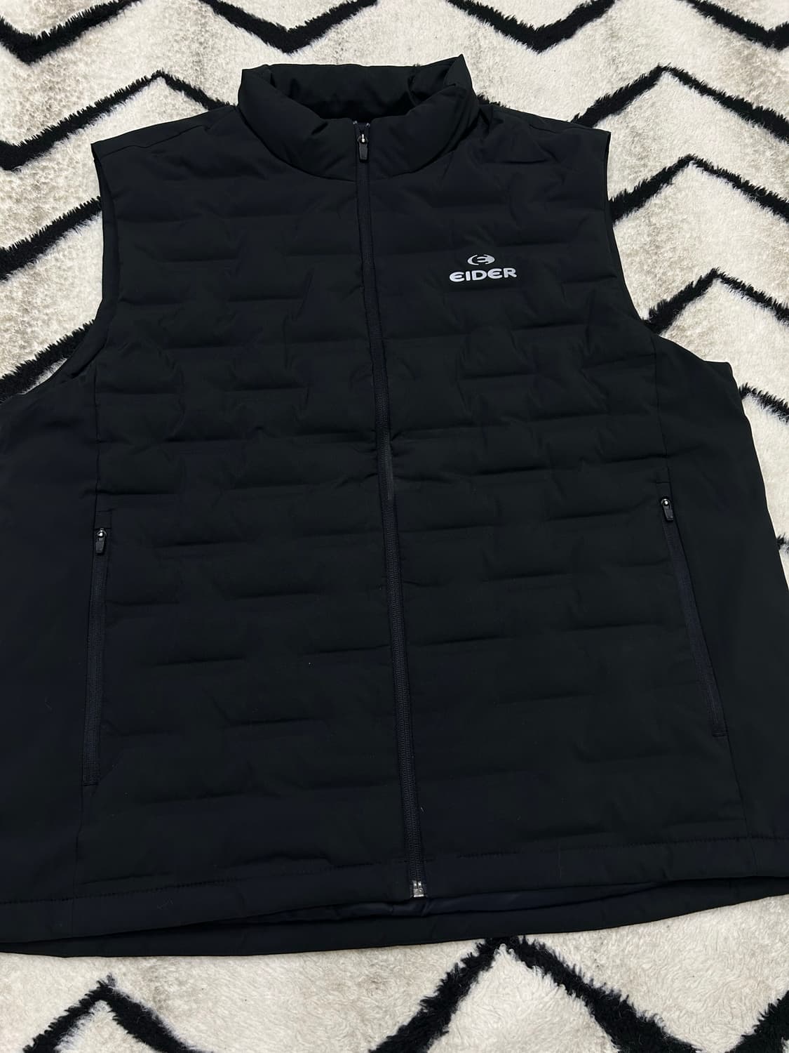 [3XL]아이더 경량 다운 베스트/블랙 상품이미지3