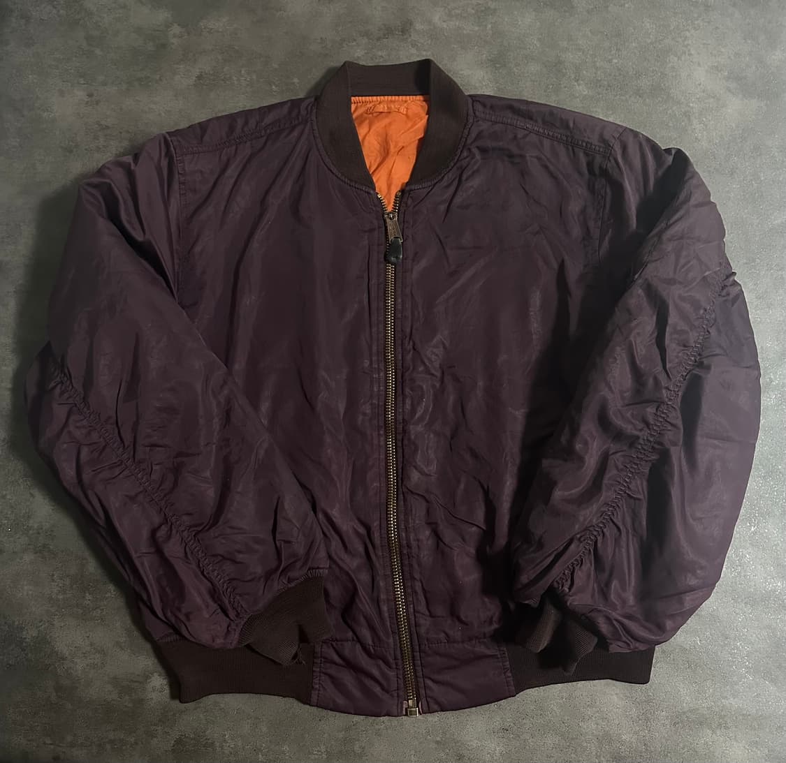 Alpha Industries MA-1 Burgundy (90s) 상품이미지1