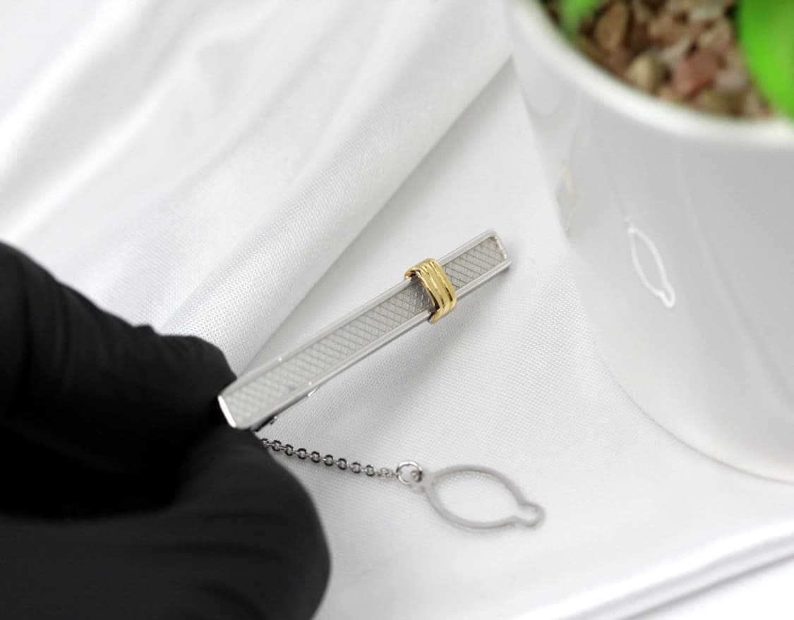 론진 A등급 5.2cm 남자 명품 넥타이핀 상품이미지4