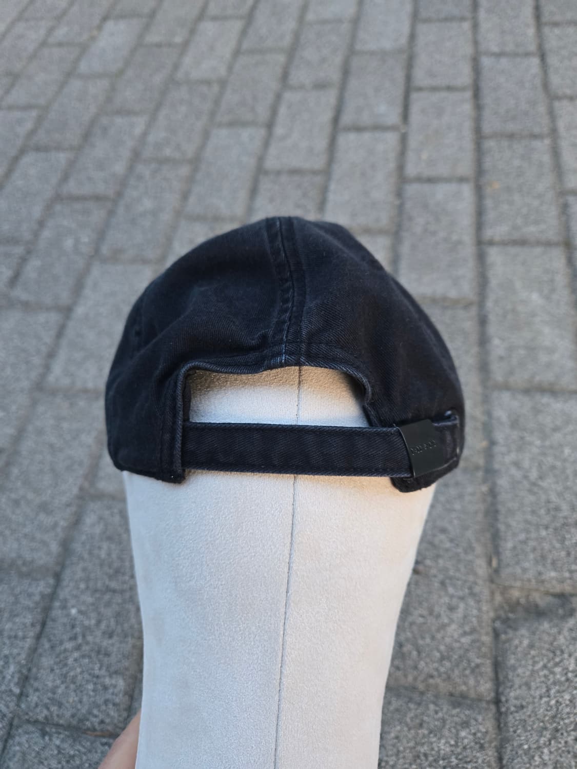 디젤(DIESEL) 모히칸 로고 패치 볼캡 모자 블랙 상품이미지4