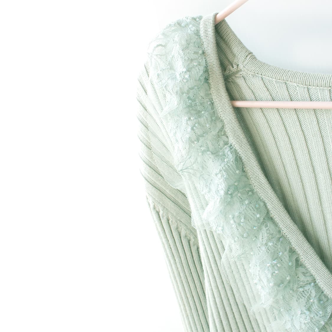  에메랄드 클리어 가디건 상품이미지6