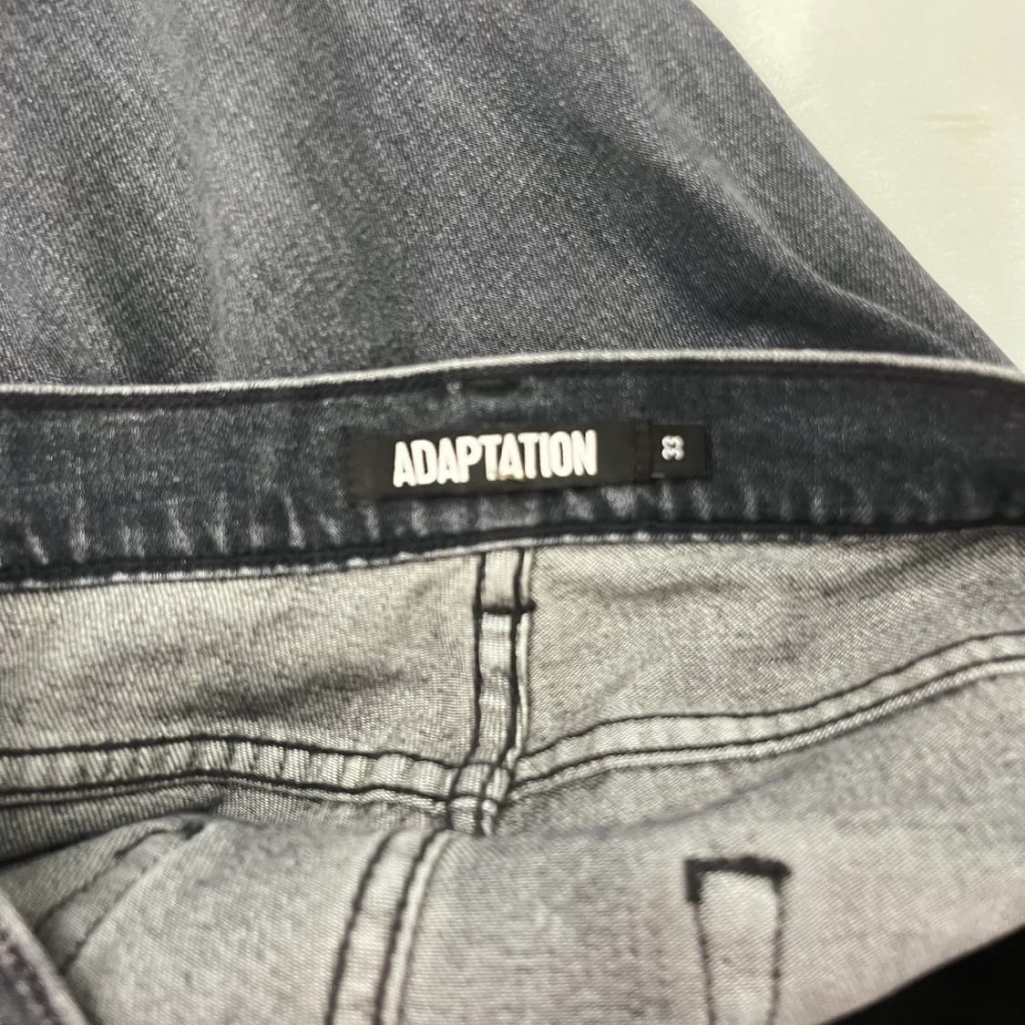 (32) ADAPTATION 레귤러 핏 진 상품이미지6