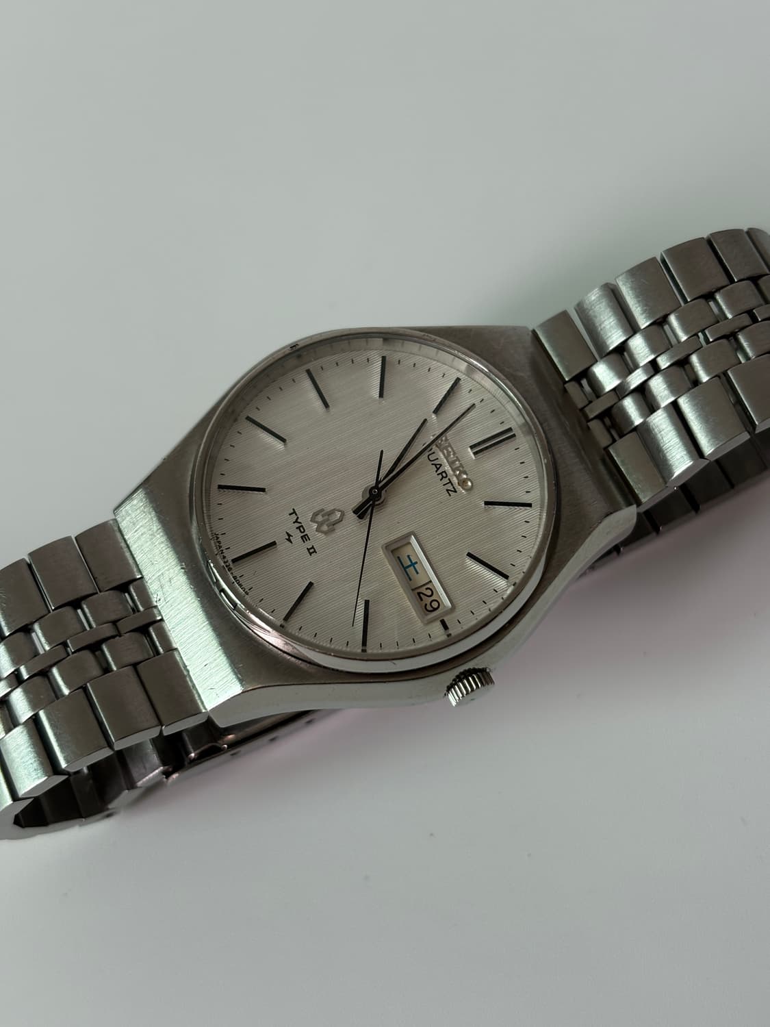 1970s Type2 Texture Dial Silver Quartz  상품이미지2