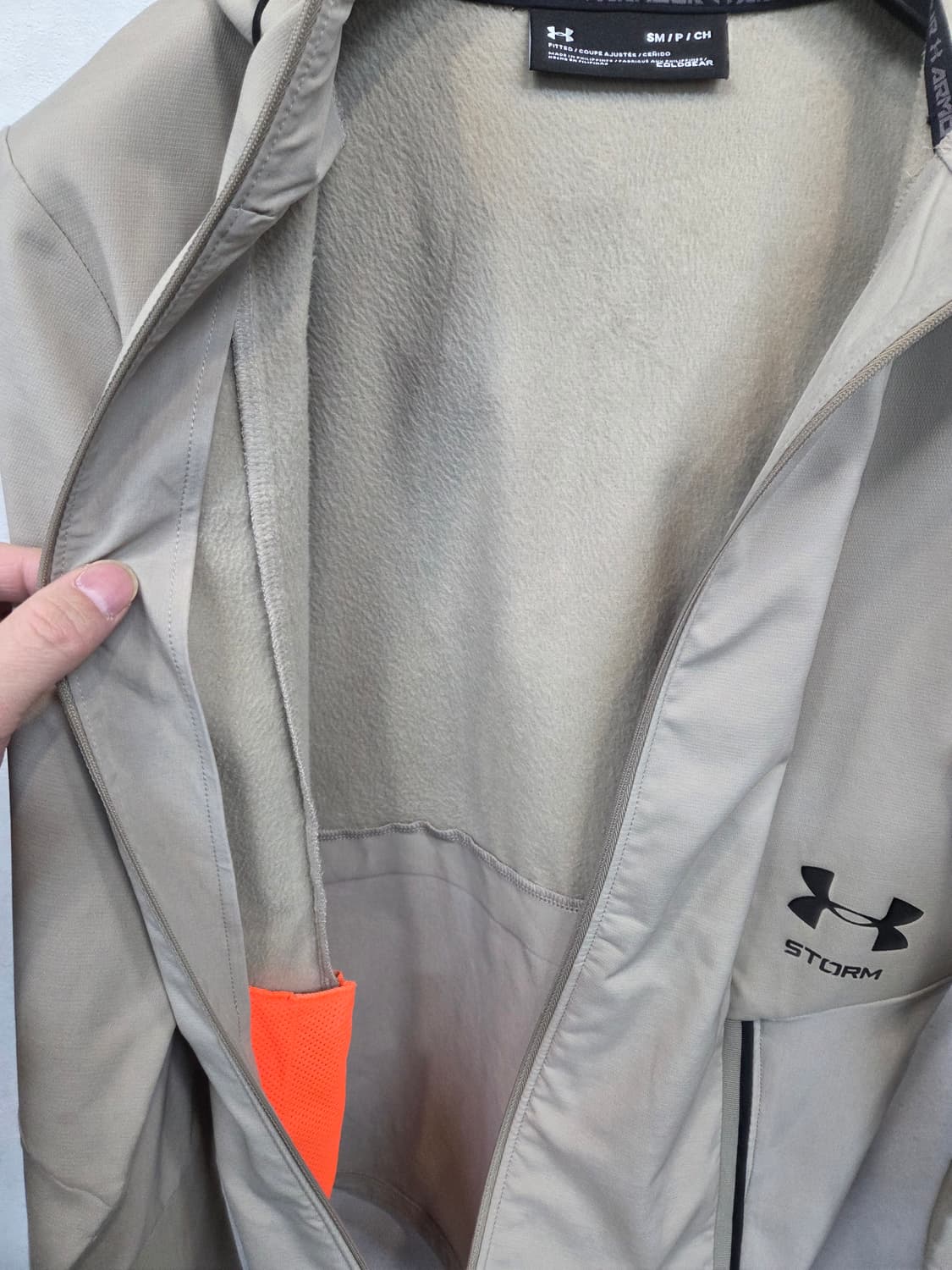 언더아머 스톰 사이클론 안감약기모 기능성 후드자켓 s 상품이미지7