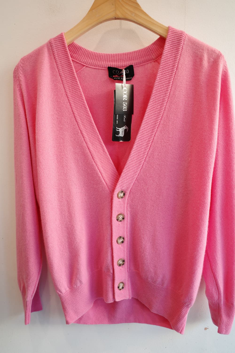 COR 503 퓨어 캐시미어100 가디건 (새상품) 상품이미지2