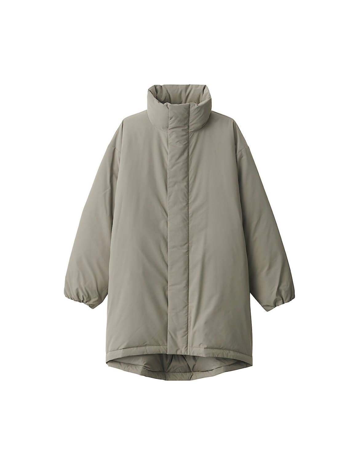 무인양품 무지 발수 스탠드칼라 다운 코트 몬스터 파카 상품이미지1